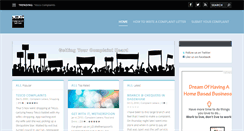 Desktop Screenshot of complaintletter.org.uk