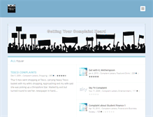 Tablet Screenshot of complaintletter.org.uk